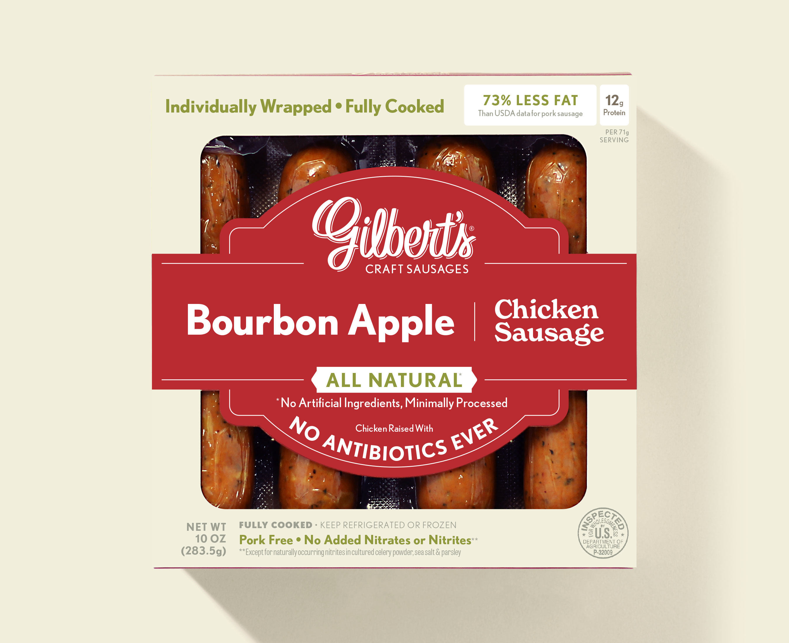 Bourbon Apple Chicken Sausage