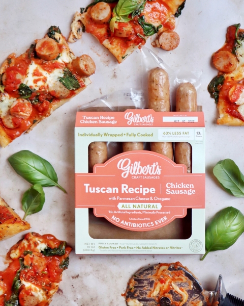 Tuscan Recipe Chicken Sausage Pizza
