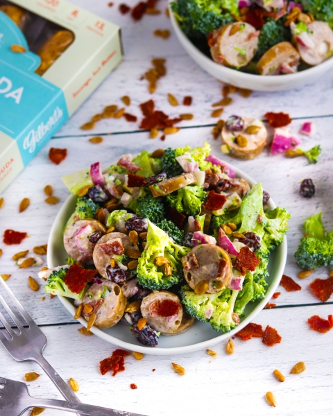 Gouda Chicken Broccoli Salad recipe image