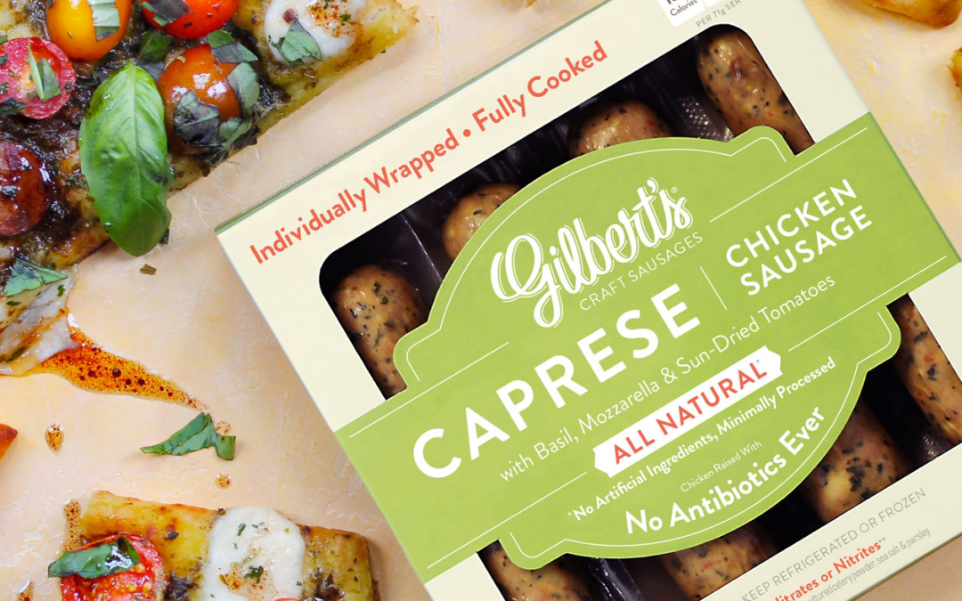 Caprese Sausage Flatbread