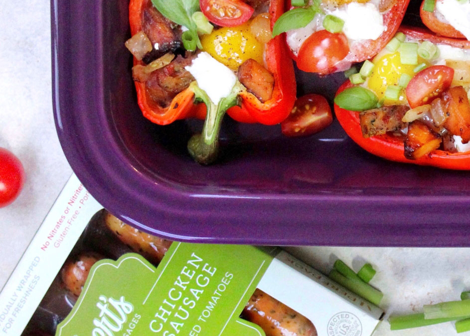 Caprese Stuffed Peppers