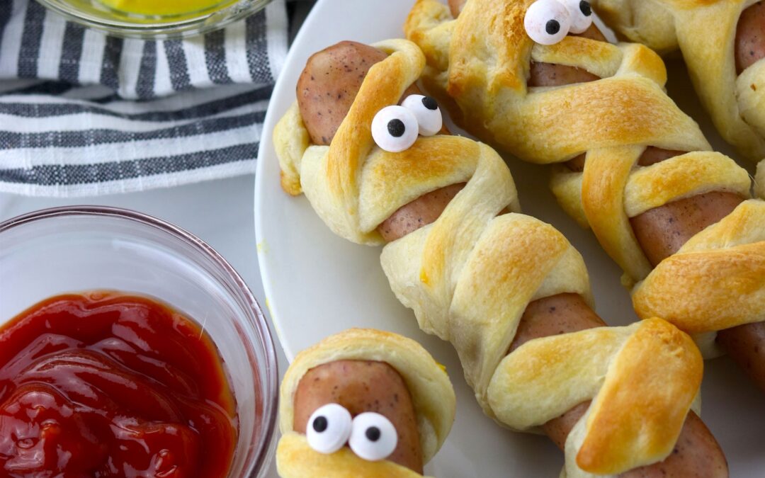 Chicken Brat Mummies