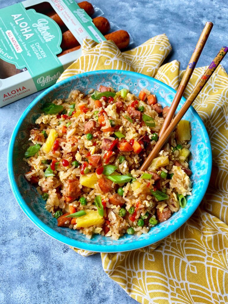 Aloha Fried Rice - Gilbert's Craft Sausages