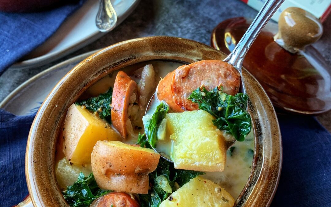Potato, Sausage & Kale Soup